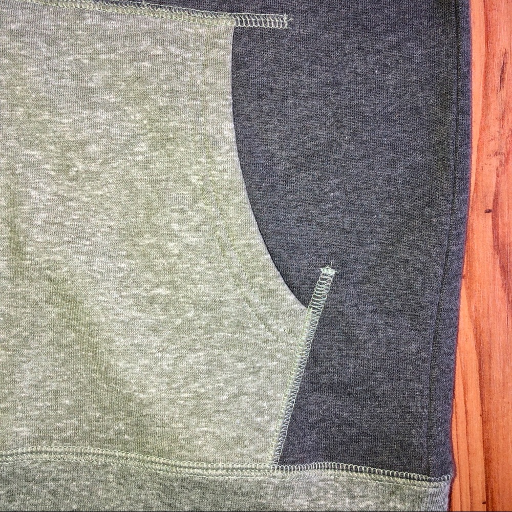 NEW ARIZONA Fleece Hoodie Jacket Full Zip Small Gray Men’s Unisex - Picture 4 of 12